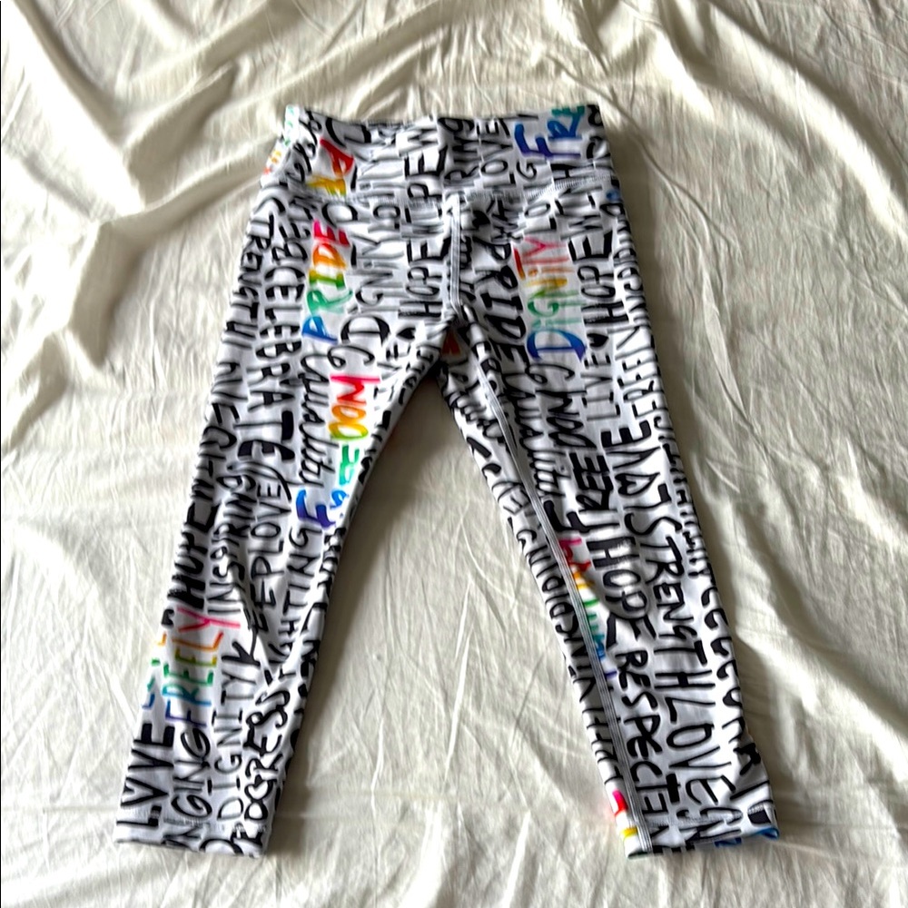 Athleta Girl Graphic Crop Leggings